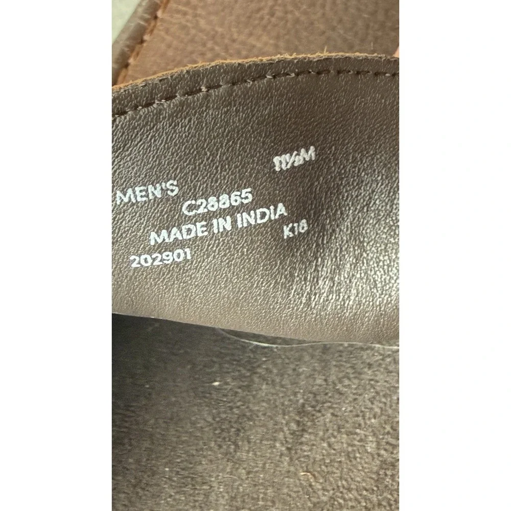 Cole Haan GRAND OS Men Boat Deck Shoes Casual Dk Brown C22865 Lace Up 11.5M GUC